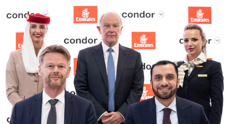 Condor und Emirates Vertragsunterzeichnung Codeshare