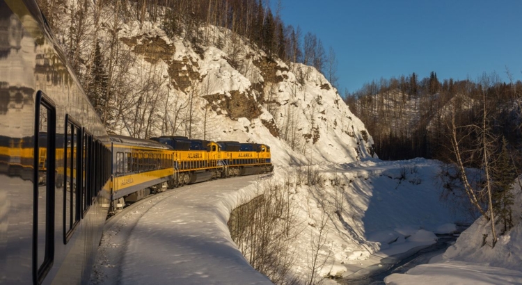 USA Alaska Railroad Zug Foto iStock Joseph Gruber